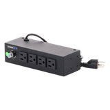 HTCM-S1U - Regleta LinkedPro HTCM-S1U de 4 Contactos NEMA 5-14R, 120Vca, 10A, Montaje en Escritorio/Pared