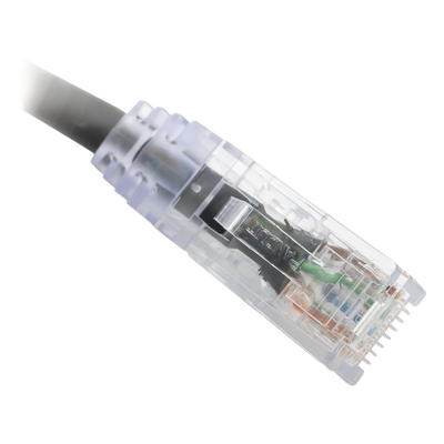 UTPSP1BLY - Cable de Parcheo UTP Cat6 / 24 AWG / CM / 0.3 m (1 pie) / Color Negro