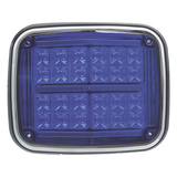 XT1895B - Luz de Advertencia LED / 24 LEDs / 11 Patrones Programables / IP67 / 12-30 VCC / 24 W / Policarbonato