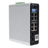 RG-NIS2100-8GT2SFP-HP - Ruijie Switch Industrial PoE+ / 8 Puertos Gigabit / 1 PoE++ 60W RG-NIS2100-8GT2SFP-HP