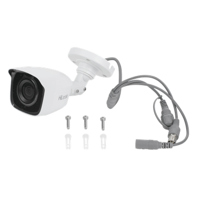 THC-B150-M - Cámara Bala TURBOHD / 5 Megapixel / Lente 2.8 mm / 85° de Visión / IR EXIR 20 m (65.6 ft) / IP66 / Metal