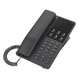 GHP621 - GHP621, Teléfono Hotelero IP Negro, 2 cuentas SIP 2 líneas, GDMS, soporta PoE