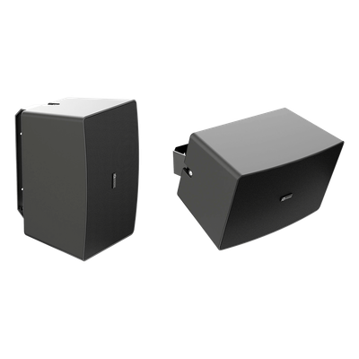 WM-8D-BK - Altavoz de Pared / 8 Pulgadas (0.66 ft) / PoE++ / Dante / DSP Integrado / Mezclador 2 Canales / 100 dB SPL