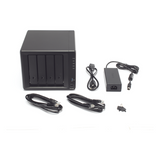 DS923PLUS - Synology Servidor NAS de 4 Bahías (Expandible a 9 Bahías) / Hasta 162 TB / Servicio Nube Gratis