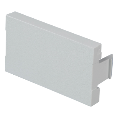CHB2MWH-X - Panduit Módulo de Tapa Ciega / Insertos Inclinados y Planos / Diseño Curvo con Etiquetas