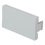 CHB2MWH-X - Panduit Módulo de Tapa Ciega / Insertos Inclinados y Planos / Diseño Curvo con Etiquetas