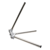 APTURNPLATEHDM - Accesspro Plato giratorio para torniquete / Brazos ajustables / Compatible