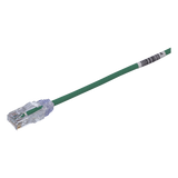 UTP28SP30GR - Cable de Parcheo UTP / Cat6 / 28AWG Diámetro Reducido / 9.14 m (30 ft) / LSZH / Verde