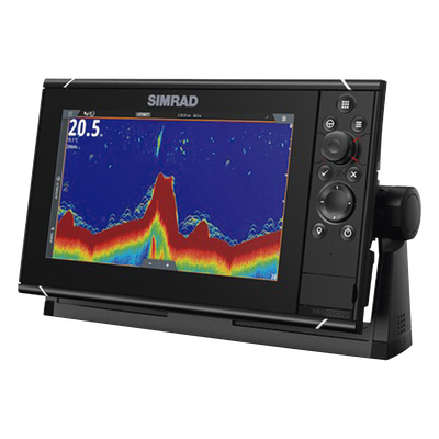 000-15405-001 - Pantalla Náutica 9 Pulgadas SolarMAX IPS / Procesador iMX 8 / Ecosonda Integrada 1kW CHIRP / GPS Incorporado / Conectividad Inalámbrica / Compatibilidad con Accesorios Simrad / Montaje Flush o Bracket / Incluye Mapa Mundial