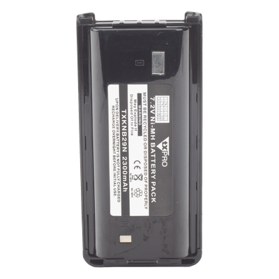 TXKNB29N - Batería Ni-MH / 2300 mAh / Celdas Japonesas / Policarbonato Resistente / Sellado Ultrasónico / Ambientes Húmedos y Salinos