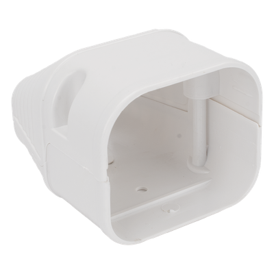 TH-ACKIT-TF - Tapa Final para Aire Acondicionado / PVC Rígido Blanco / -20°C a 75°C / Interior y Exterior / 11 Piezas / Compatible Minisplit