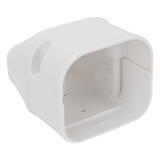 TH-ACKIT-TF - Tapa Final para Aire Acondicionado / PVC Rígido Blanco / -20°C a 75°C / Interior y Exterior / 11 Piezas / Compatible Minisplit