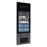 X915SKIT - Frente de Calle IP / IK10 / IP66 / LCD 8 Pulgadas / Reconocimiento Facial / QR y PIN / 3 Puertas / Bluetooth / NFC / SIP / ONVIF