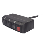 XDKQH02 - Switch de Control de Patrones de Destello / 5 Interruptores / 12 VCC / 15 A / 104 mm x 55 mm x 33 mm / 4.1 x 2.2 x 1.3 pulgadas