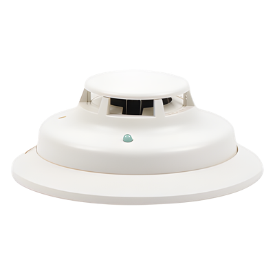 2W-TB - Detector Fotoeléctrico de Humo de 2 Hilos con Sensor de Temperatura a 57° C, Serie i3