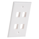 LP-FP-19 - Linkedpro By Epcom Placa de Pared / 4 Puertos Keystone / Montaje Vertical LP-FP-19