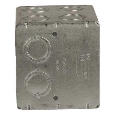 HUB-696 - Raco Caja Multigang / 2 Gangs / 3.5 in Profundidad HUB-696