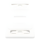 MX-FP-S-02-02B - Siemon Placa de Pared Modular / 2 Salidas / Blanco MX-FP-S-02-02B
