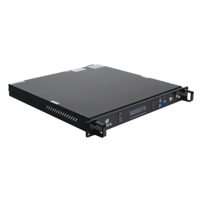 V8810TE-9 - Transmisor Óptico / 1550 nm / Modulación Externa / 2 Salidas 9 dBm / DWDM / Doble Fuente de Poder