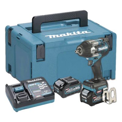 TW-008-GM201 - Llave de Impacto / Motor BL / Cuadro 1/2" / 4 Velocidades / 40V / 2 Baterías 4.0Ah / Maletín