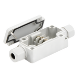 PST-PBT-3P - Precision Caja de Conexión Exterior / IP66 / 3 Líneas PST-PBT-3P