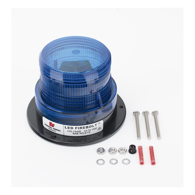 22025003 - Estrobo Azul FireBolt, 12-72 Vcc