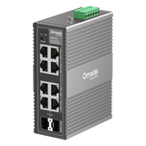 IES208G - Tp-Link Switch Industrial Easy Managed / 8 Puertos Gigabit / 2× Combo RJ45/SFP IES208G