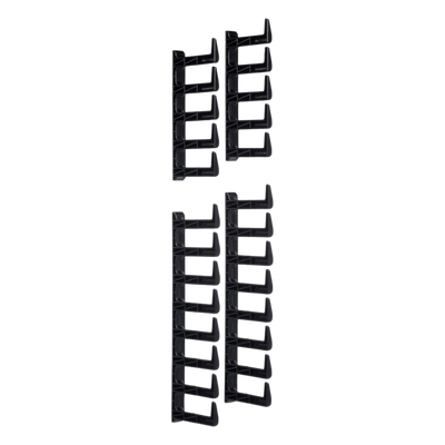 XG-FMS45B - Kit Dedos Gestión de Cables / Gabinetes 42-51 RU / Dedos 100 mm / Anchura Ajustable 600-800 mm / Puertas Traseras 80% Perforación / Conexión Eléctrica Sin Cables