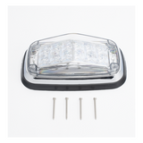 XT1885RW - Luz de Advertencia LED / 8 x 4 in / 12 LEDs / 11 Patrones de Destello / IP67 / 12-30 VDC / SAE J595 J845