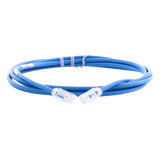 UTP28X8BU - Cable de Parcheo UTP Cat6A / 28 AWG / 500 MHz / PoE 802.3bt / CM-LSZH / 2.44 m (8 ft) / Azul