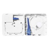 V2801-SC - ONU Bridge EPON/GPON / 1 Puerto SC/UPC / 1 Puerto LAN Gigabit / Roseta Integrada / 91x91x41 mm / 4W