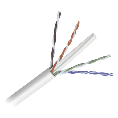 PRO-CAT-6-PLUS-W/500 - Linkedpro By Epcom Bobina de Cable Cat6+ / 152m (500ft) / Calibre 23 AWG PRO-CAT-6-PLUS-W/500