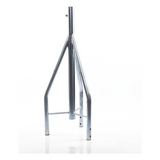 SCZ-35-P - Syscom Towers Tramo de Remate para Torre / Tubo Central 2' Cal. 18 / 3 Opresores para Pararrayo
