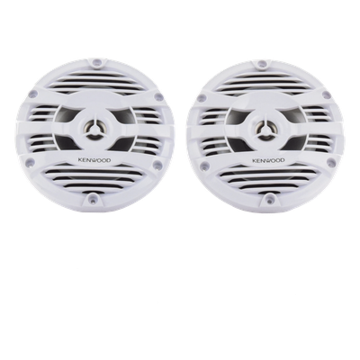 KFC-1653MRW - Par de altavoces fabricados en grado marinos en color blanco de 6.5" potencia máxima de 150 W