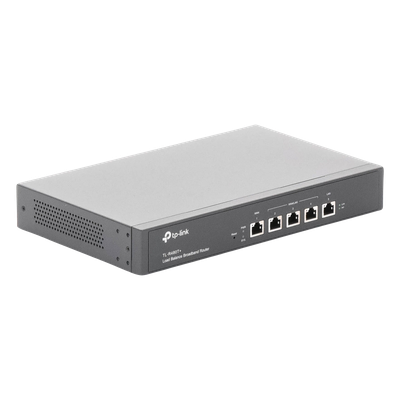 TL-R480T - Router Balanceador de Carga / 4 Puertos WAN / 30,000 Sesiones Concurrentes / Firewall Integrado / Control de Banda por IP