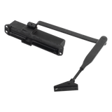 TSCOMN - Cierrapuertas Hidráulico / Fuerza Ajustable 2/3/4 / Puertas 850-1100 mm / Carga 80 kg / Certificación UL / Negro
