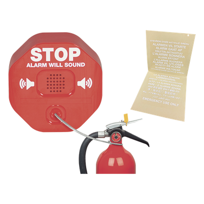 STI-6200 - Alarma para Extintor / Sirena 95/105 dB / Detección por Remoción STI-6200