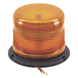 X7945-A - Burbuja LED Clase II / 3 LEDs de 5 W / 11 Patrones de Destello / Policarbonato Ámbar / Montaje Permanente / 12-48 VCC / -30 a 50 °C