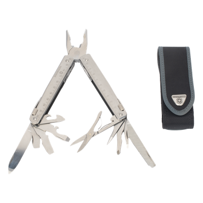 30327N - Navaja Victorinox Multiherramienta SwissTool X con 26 Funciones. Incluye Funda de Nylon