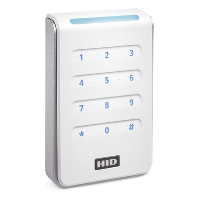RS40KFW - Hid Lector de Control de Acceso / Multitecnología / Teclado 2x6 RS40KFW