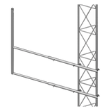SBL-30G - Syscom Towers Brazo Tipo F para Torre / Acero ASTM A36 / Galvanizado en Caliente SBL-30G