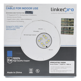 PRO-CAT-5E/100M - Linkedpro By Epcom Cable UTP Cat5e / 4 Pares / 100% Cobre Calibre 24 PRO-CAT-5E/100M