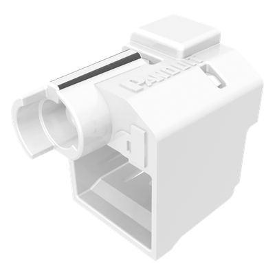 PSL-DCPLE-IW - Panduit Dispositivo de Fijación RJ45 / Policarbonato y Nylon / 10 Unidades con Llave
