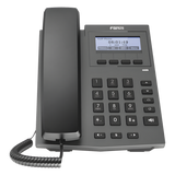 X1P - Teléfono IP empresarial para 2 lineas SIP con pantalla LCD 128 x 48 Px y conferencia de 3 vías, PoE