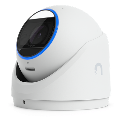 UVC-G6-PRO-TURRET-W - Cámara Turret IP / 4K 8MP / Zoom Óptico 2.36× / IR 40 m (131.2 ft) / Motor IA Multi-TOPS / PoE+ / IP66 IK04 / -30°C a 50°C