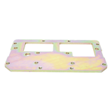XBSF9SPLATE - Placa para barrera / Diseño específico XBSF9SP / Material resistente a condiciones externas / Acabado anticorrosión / Instalación en barreras vehiculares