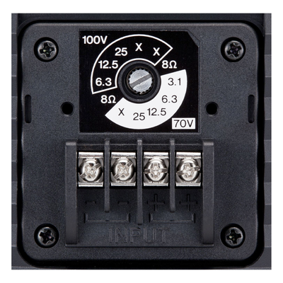 VS6W - Altavoz de Montaje en Pared / 2 Vías / Woofer 6.5 in (16.5 cm) / Tweeter 1 in (2.54 cm) / IPX3 / 70/100V / 8 Ohms / Color Blanco / Par