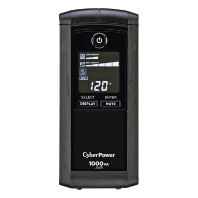 CP1000AVRLCDA - CyberPower CP1000AVRLCD UPS 1 kVA 600 W 60 Hz 1080 J