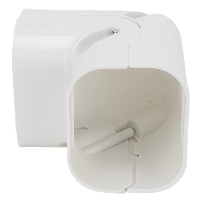 TH-ACKIT-CV - Codo Vertical para Aire Acondicionado / 4 Canales / 11 Piezas / PVC Rígido / -20°C a 75°C / 3.28 ft
