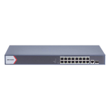 DS-3E1518P-EI/M - Hikvision Switch PoE+ Monitoreable / 16 Puertos Gigabit / 1 Puerto Uplink Gigabit